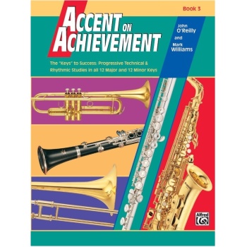 Accent on Achievement Book 3 - Percussion: Snare Drum, Bass Drum, Accessories