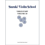 Suzuki Violin School Violin Part, Volume 10