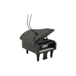 Grand Piano Ornament, Mini (Black)