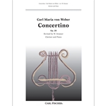 Concertino for Clarinet Op. 26, Von Weber