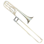 Blessing B-88 Silver Trigger Trombone, Used