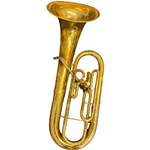 King 625 Baritone Horn, Used