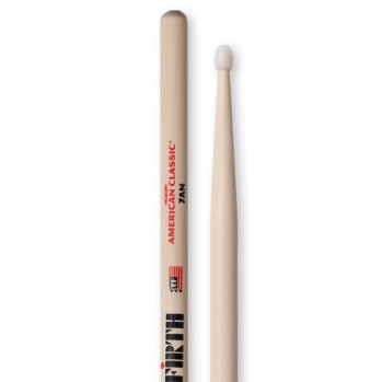 Vic Firth 7A Nylon Tip Drum Sticks