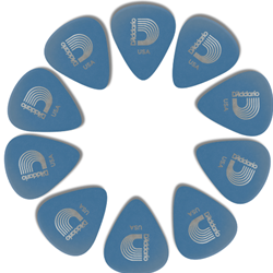 D'Addario Duralin Standard Medium/Heavy Gauge (1mm), 10-Pack