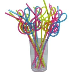 G-Clef Shaped Straw
