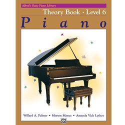 Alfred's Basic Piano Library Theory Level 6