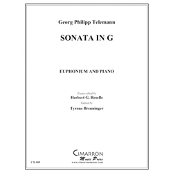 Sonata in G for Euphonium, Telemann