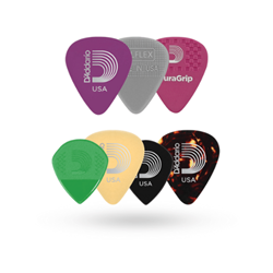 D'Addario Guitar Pick Variety packHeavy Gauge, 7-Pack